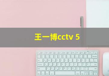 王一博cctv 5